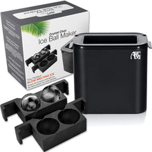 Load image into Gallery viewer, Crystal-Clear Ice Ball Maker - Ice Ball Spheres Whiskey Tray Mold Maker