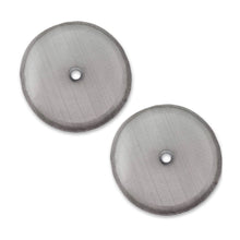 Load image into Gallery viewer, Replacement French Press Filter Screens - (Pack of 2) Universal 4” Diameter, Food Grade 18/8 (304) Reusable Stainless Steel Coffee Filter Mesh, Compatible with Bodum French Press Coffee Makers
