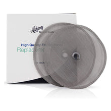 Load image into Gallery viewer, Replacement French Press Filter Screens - (Pack of 2) Universal 4” Diameter, Food Grade 18/8 (304) Reusable Stainless Steel Coffee Filter Mesh, Compatible with Bodum French Press Coffee Makers