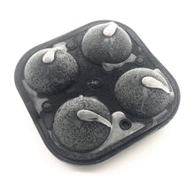 Load image into Gallery viewer, 2.5 Inch Giant Ice Ball Mold - Makes Large Sphere Ice Mold Tray Round Ice Cubes Tray for Massive Sized Whiskey Ice Balls or Make Hot Chocolate Bombs