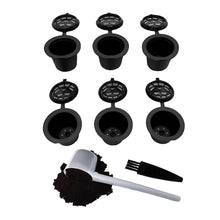 Load image into Gallery viewer, Reusable Nespresso Capsules - 6 Pack - Refillable Pods For Nespresso Machines (OriginalLine Compatible)