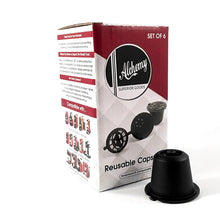 Load image into Gallery viewer, Reusable Nespresso Capsules - 6 Pack - Refillable Pods For Nespresso Machines (OriginalLine Compatible)