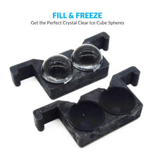 Load image into Gallery viewer, Crystal-Clear Ice Ball Maker - Ice Ball Spheres Whiskey Tray Mold Maker