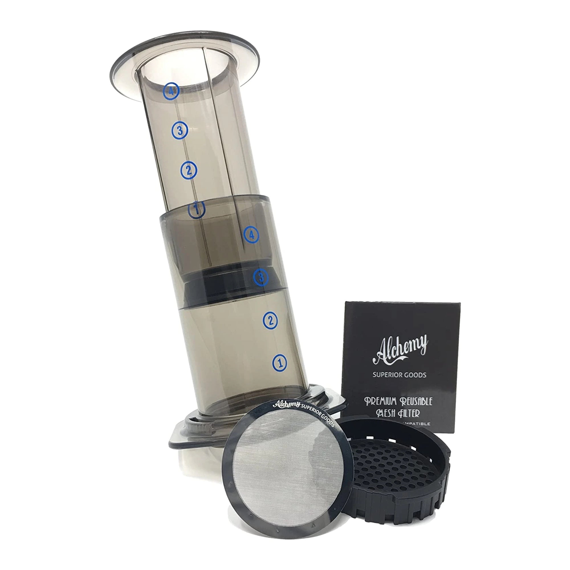 Reusable Metal Filters for AeroPress Coffee Maker