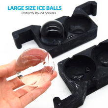 Load image into Gallery viewer, Crystal-Clear Ice Ball Maker - Ice Ball Spheres Whiskey Tray Mold Maker
